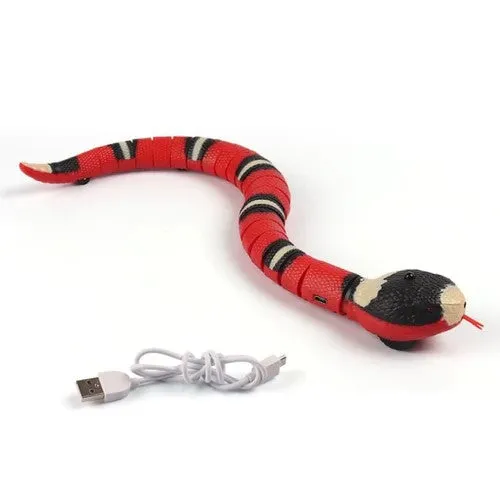 Brinquedo Cobra Inteligente Recarregável Elétrica para Gatos — foto 2