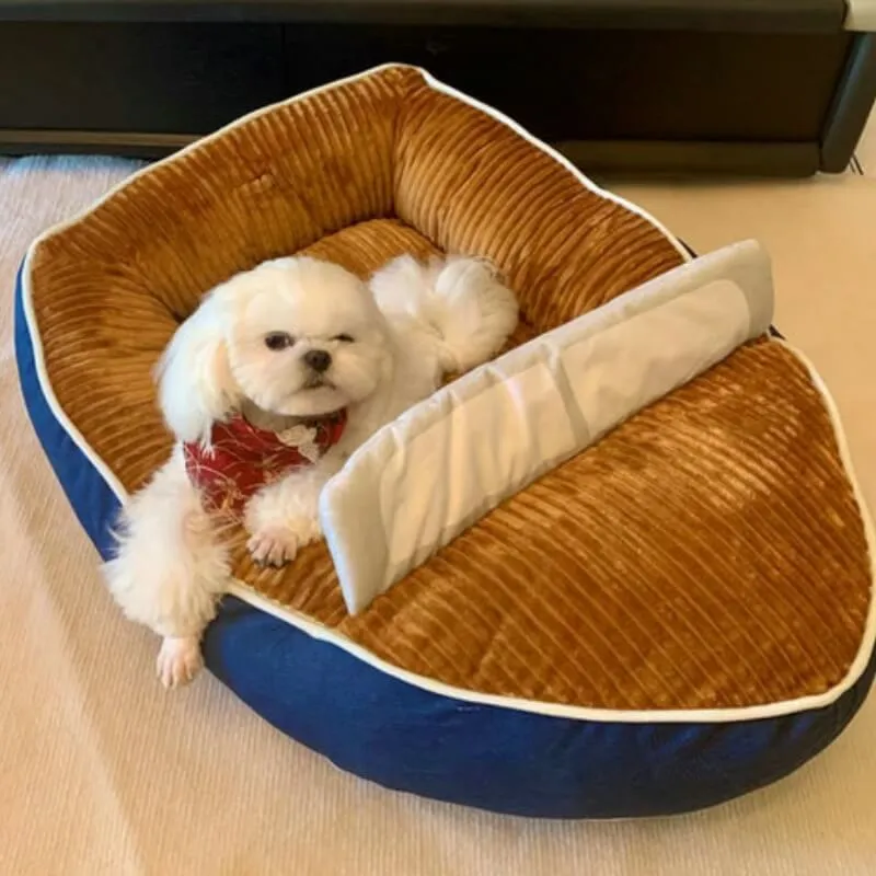 Cama Confortável para Animais de Estimação em Forma de Barco com Grande Espaço, Cama para Cães e Gatos — foto 2