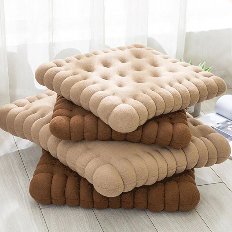 Cama de cachorro acolchoada de biscoito — foto 6