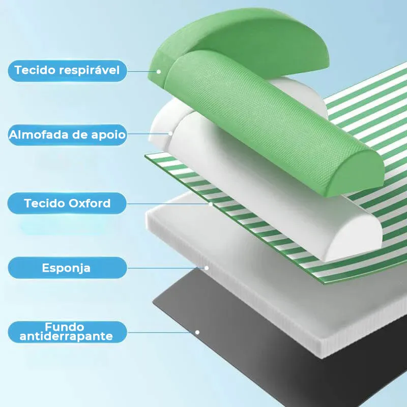 Cama Espreguiçadeira Listrada Impermeável Grande Cama Refrigerada para Cachorro — foto 4