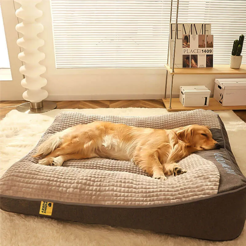 Cama Grande e Espessa com Almofada para Proteção de Coluna e Resistente a Arranhões — foto 2