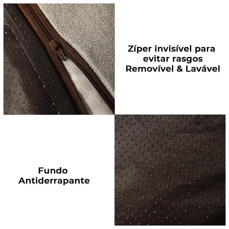 Cama Grande e Espessa com Almofada para Proteção de Coluna e Resistente a Arranhões — foto 6
