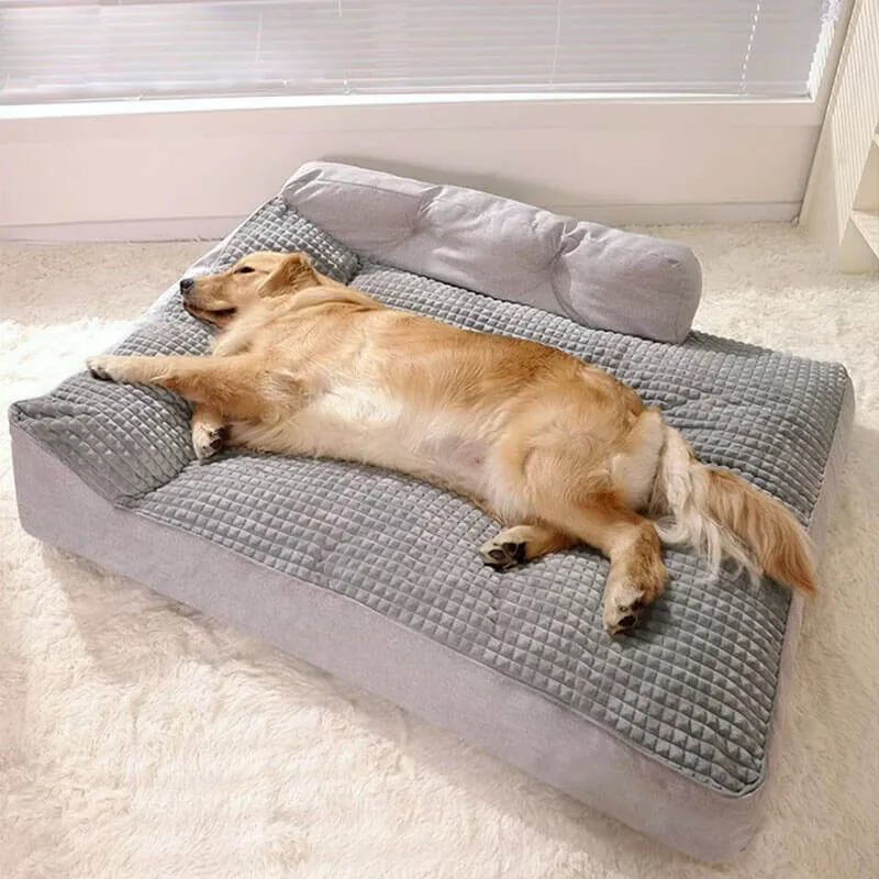Cama Grande e Lavável para Cães e Gatos Espessa para Todas as Estações — foto 2