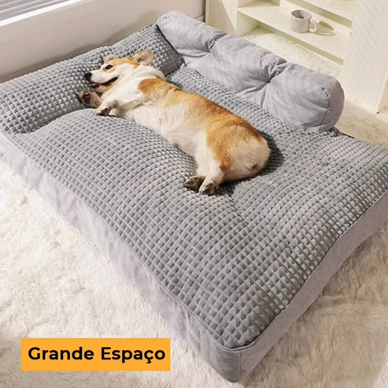 Cama Grande e Lavável para Cães e Gatos Espessa para Todas as Estações — foto 3