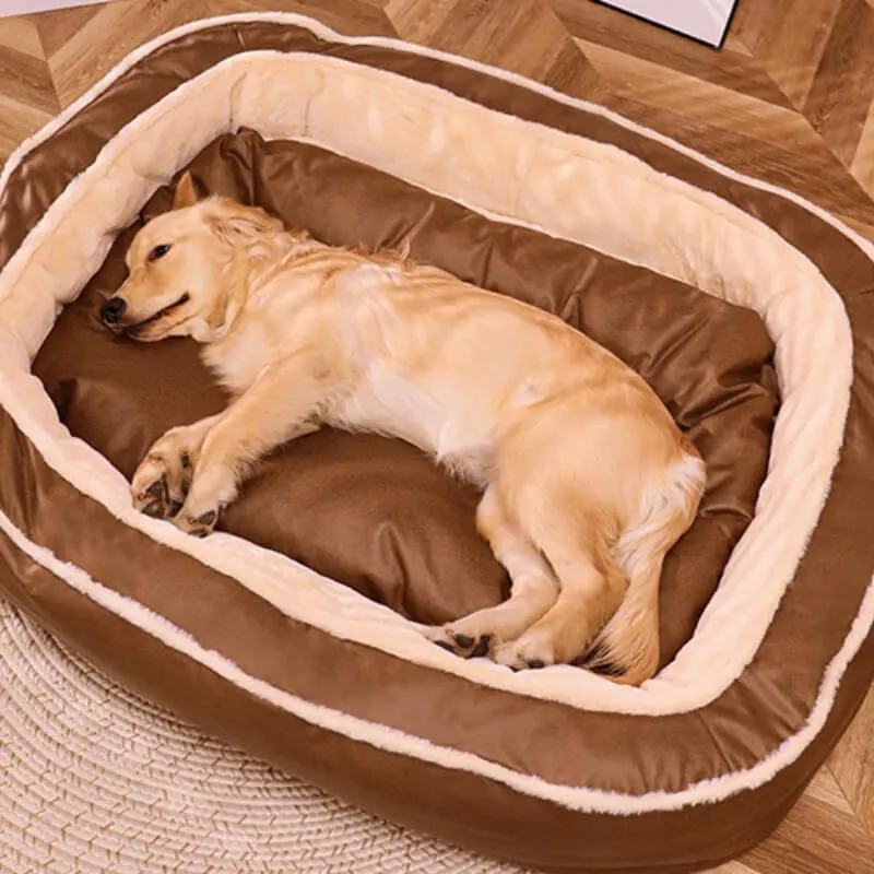 Cama Grande e Quente para um Sono Profundo Cama Ortopédica para Cães — foto 2