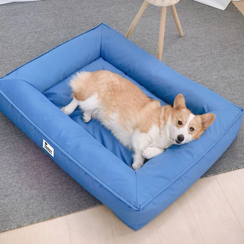 Cama Grande Impermeável para Cães com Apoio Circular Totalmente Ortopédico — foto 3
