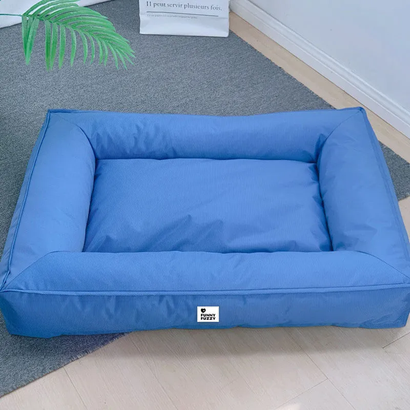 Cama Grande Impermeável para Cães com Apoio Circular Totalmente Ortopédico — foto 5