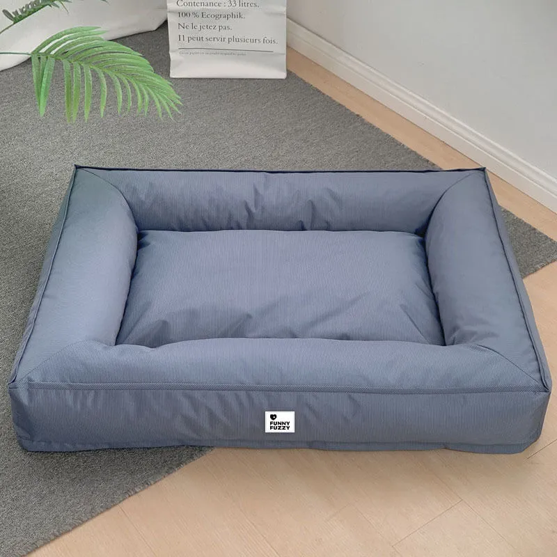 Cama Grande Impermeável para Cães com Apoio Circular Totalmente Ortopédico — foto 6
