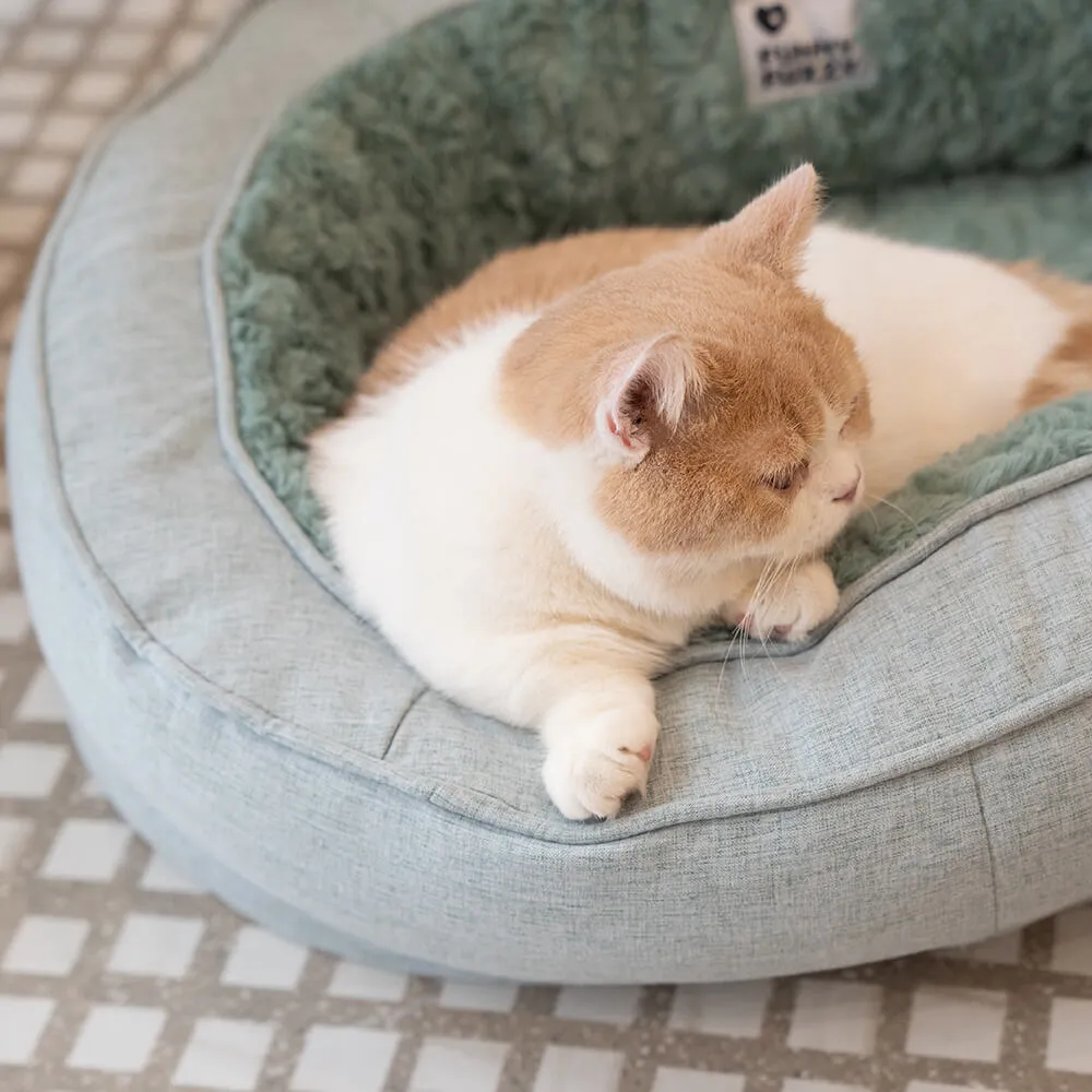 Cama Ortopédica Fofa para Cachorro Donut — foto 4