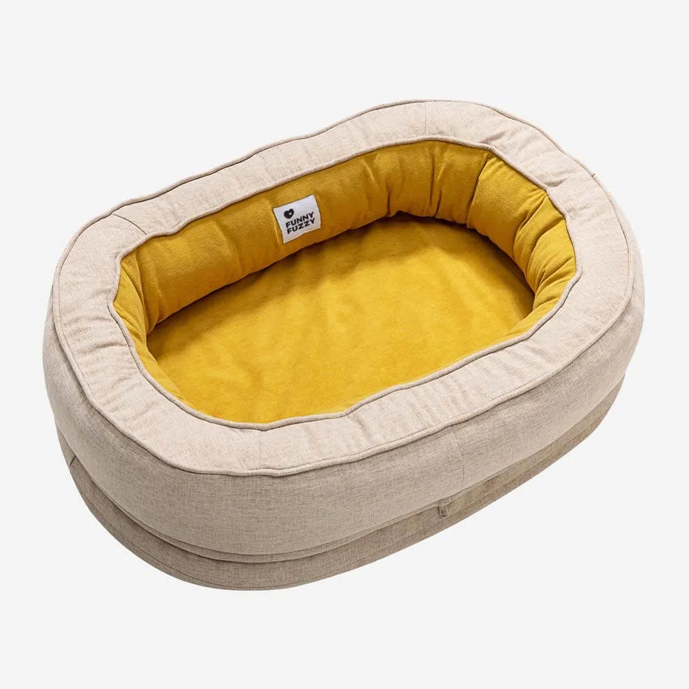 Cama ortopédica para cachorro donut — foto 2