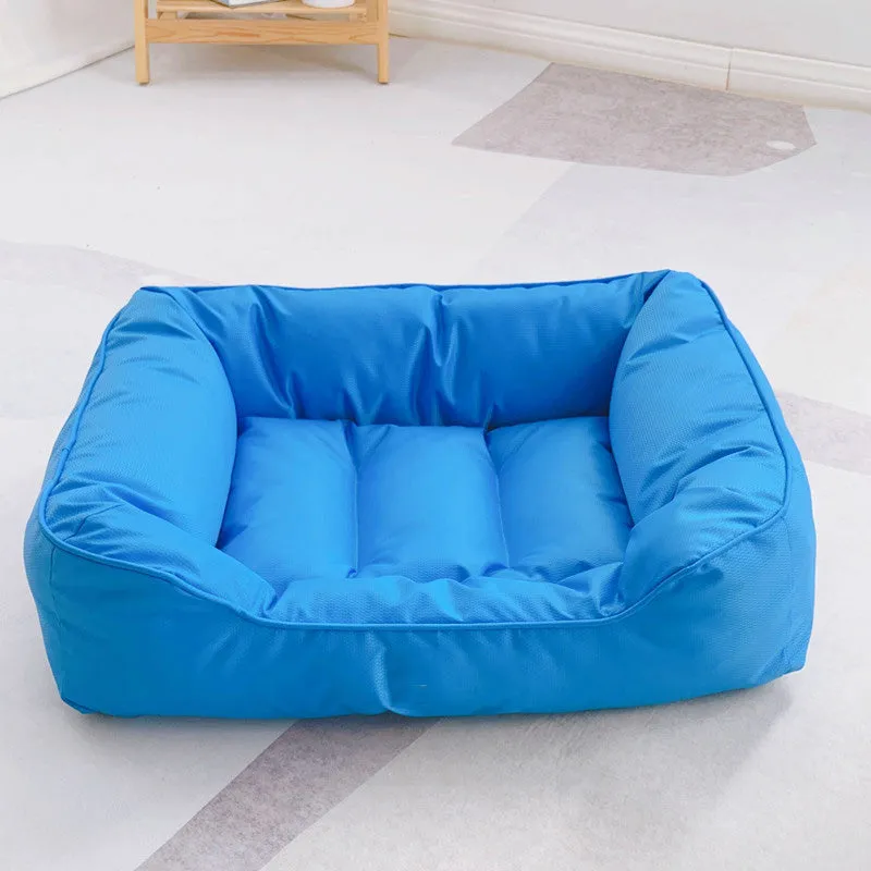Cama quadrada à prova d'água com resfriamento médio para cães e gatos — foto 6