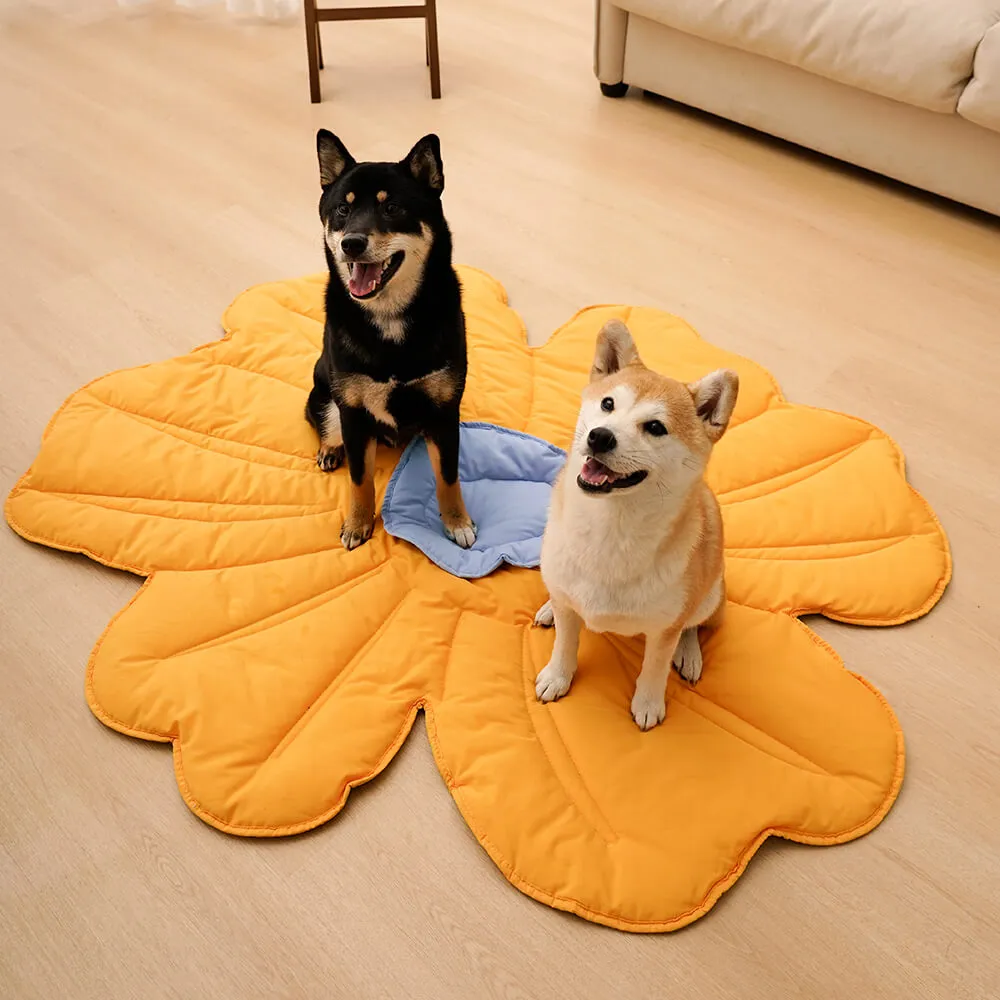 Cobertor para Cachorro ou Tapete para Pessoas Super Grande em Forma de Flor — foto 2