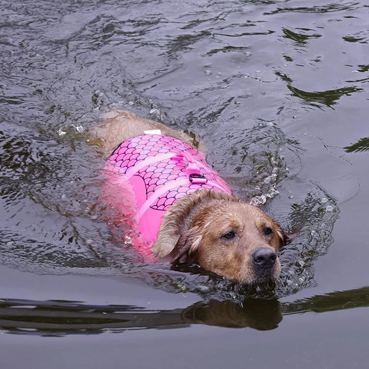 Colete salva-vidas para cachorros - Dog Life Jacket — foto 6