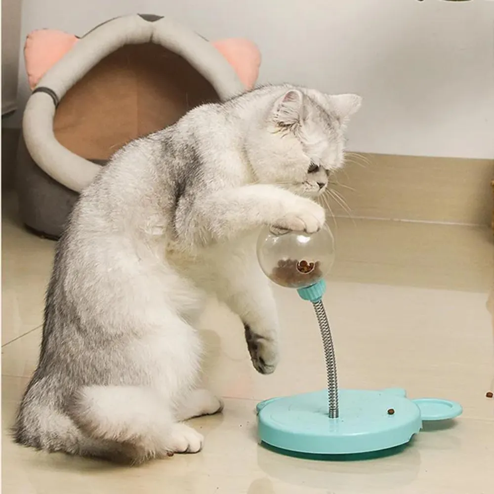 Comedouro Interativo com Mola para Pets — foto 2