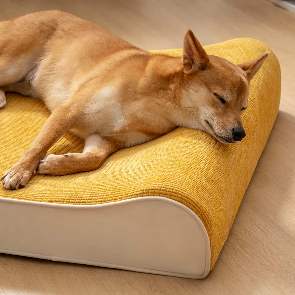 Espreguiçadeira Luxuosa para Cães Cama Ortopédica Nobre para Cães — foto 2