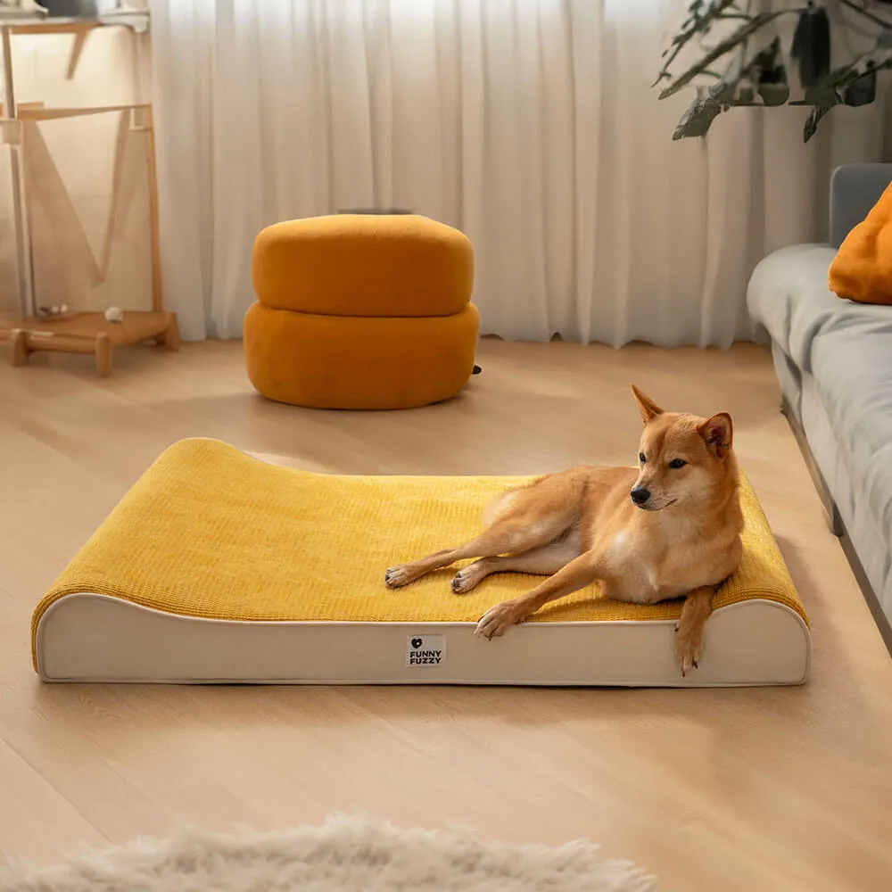 Espreguiçadeira Luxuosa para Cães Cama Ortopédica Nobre para Cães — foto 4
