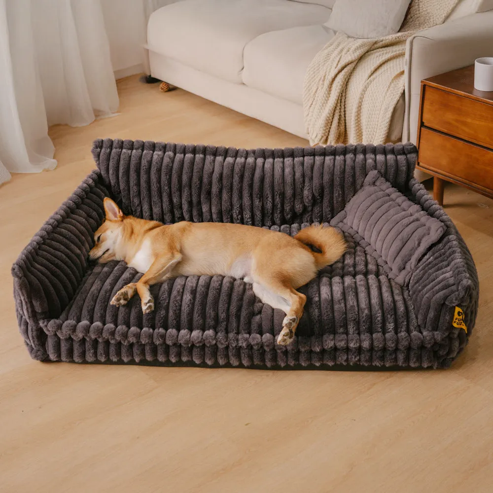Grande lavável fofo ortopédico macio cão travesseiro cão sofá cama-Snoozy Dream — foto 2