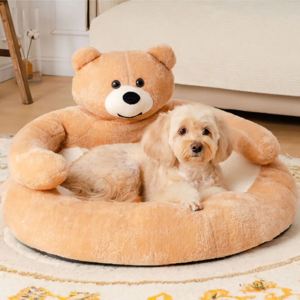 Linda Cama Móvel para Gato Abraço de Urso — foto 2