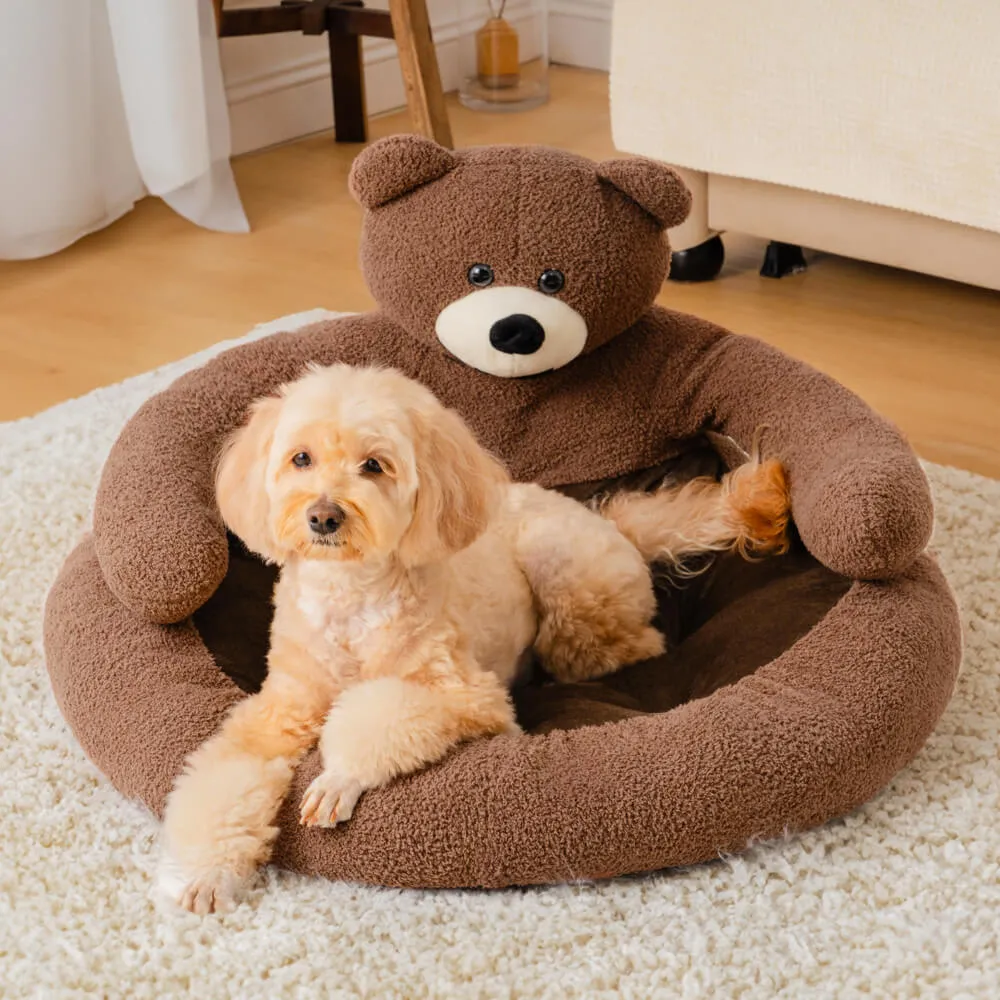 Linda Cama Móvel para Gato Abraço de Urso — foto 3