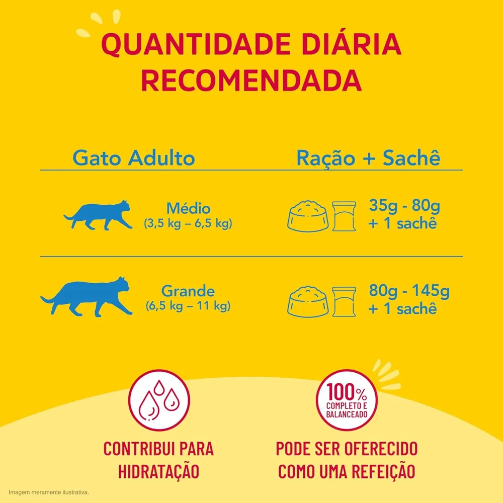 Pack Nestlé Purina Friskies Ração Úmida Para Gatos Adultos Cordeiro Ao Molho - Com 15 Sachês 85g — foto 2