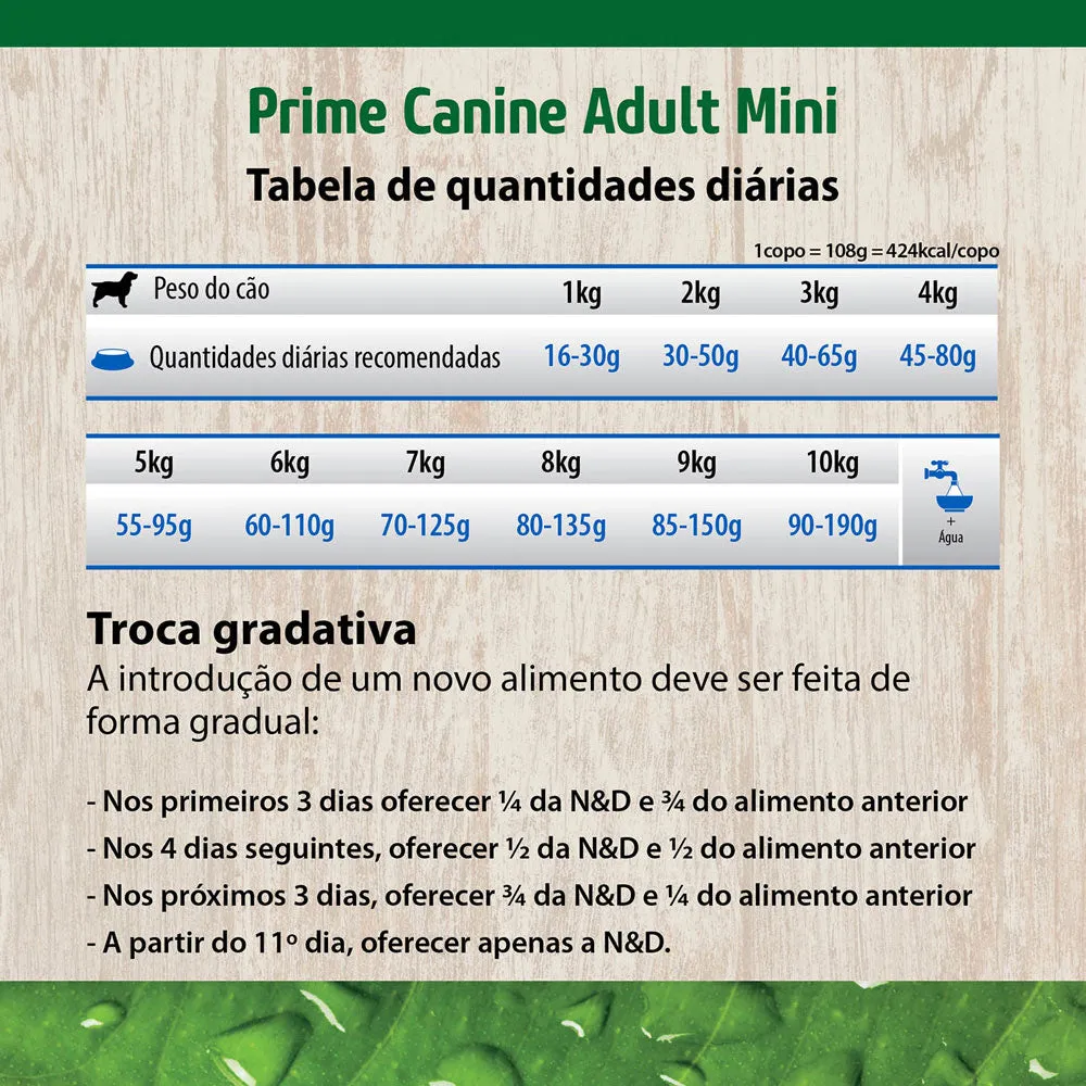Ração Farmina N&D Prime para Cães Adultos de Raças Pequenas Sabor Cordeiro e Blueberry — foto 6