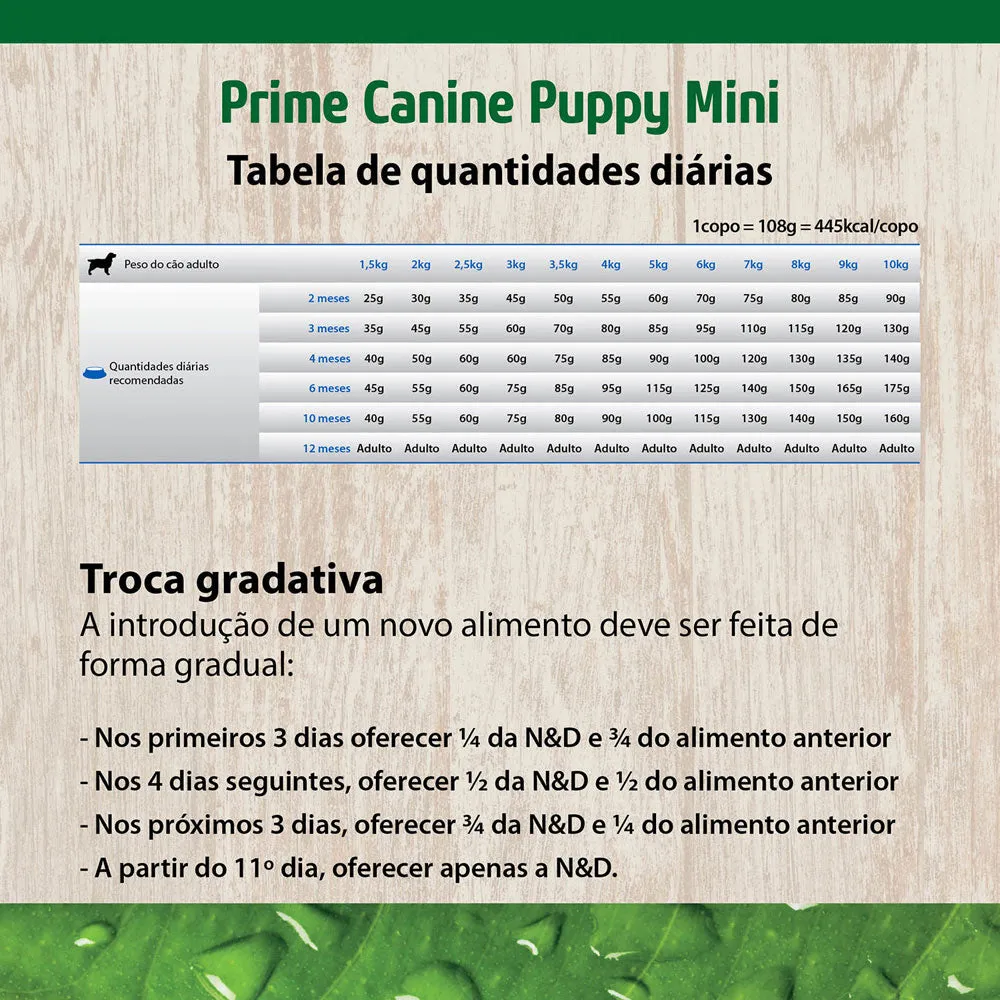 Ração Farmina N&D Prime para Cães Filhotes de Raças Pequenas Sabor Frango e Romã — foto 6