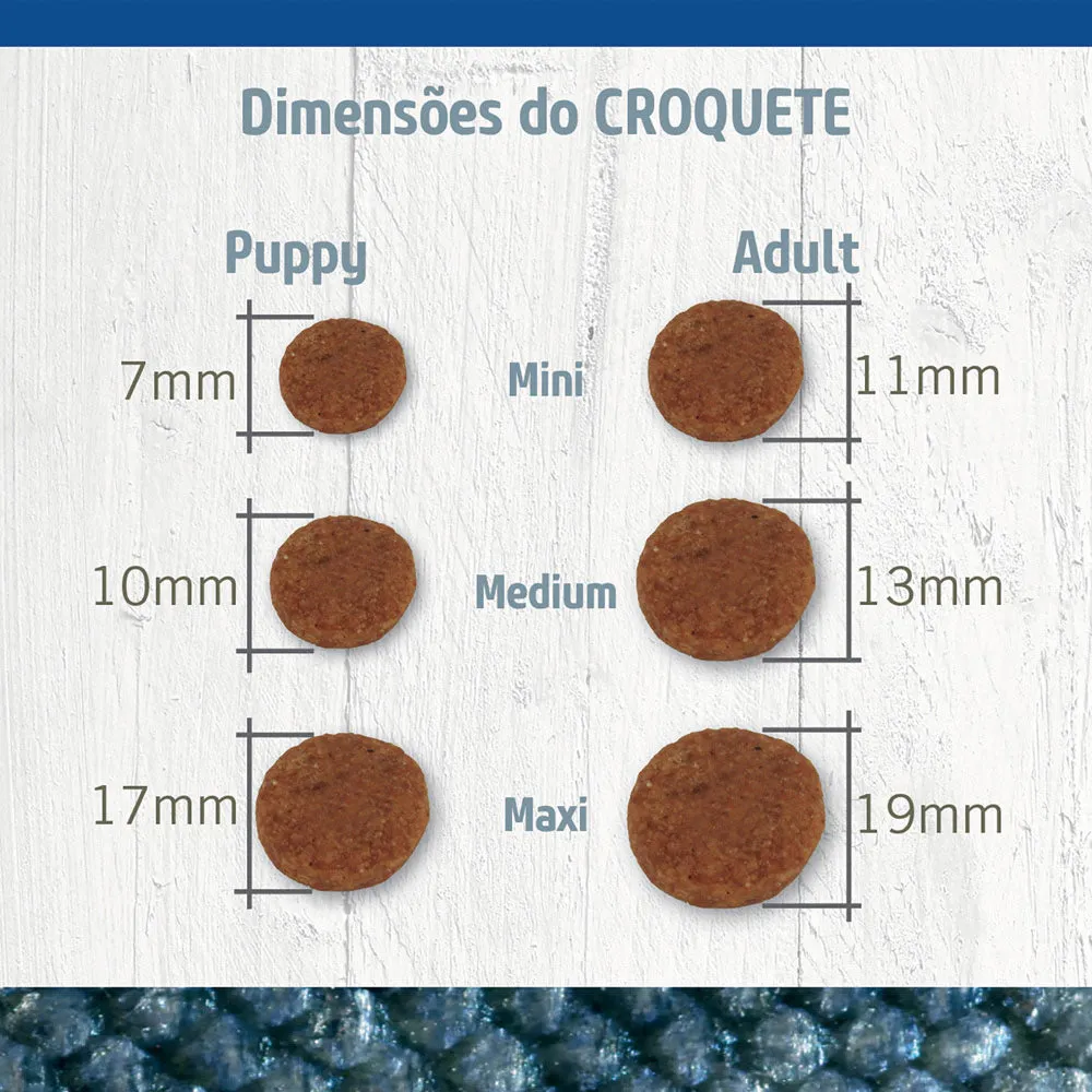 Ração N&D Ocean para Cães Filhotes de Porte Médio e Grande Sabor Salmão e Melão 2,5kg — foto 5