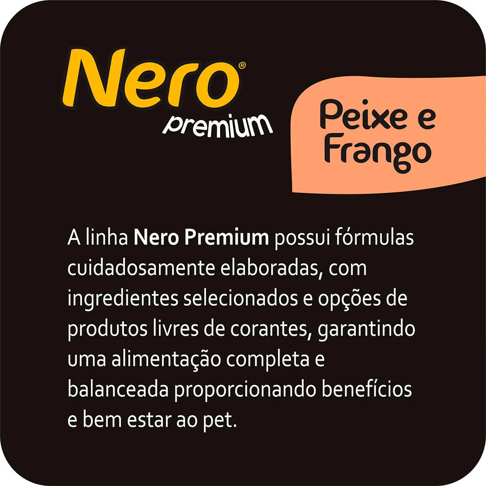 Ração Nero Premium para Gatos Adultos Sabor Peixe e Frango 20kg — foto 4