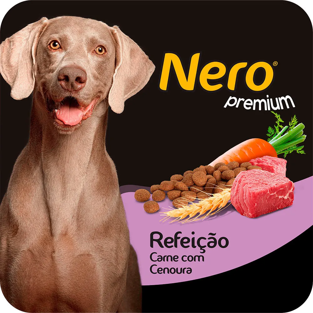 Ração Nero Premium Refeição para Cães Adultos Sabor Carne com Cenoura — foto 3