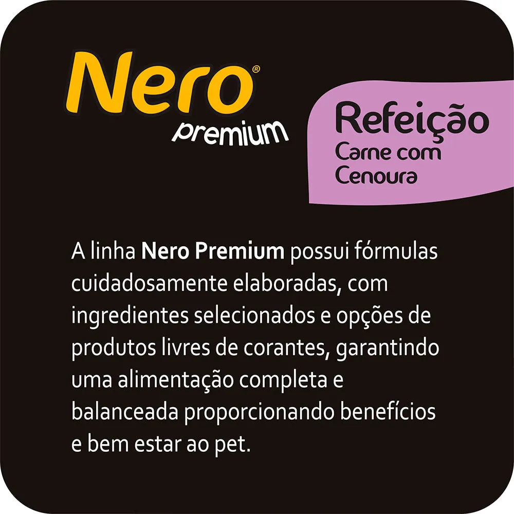 Ração Nero Premium Refeição para Cães Adultos Sabor Carne com Cenoura — foto 4