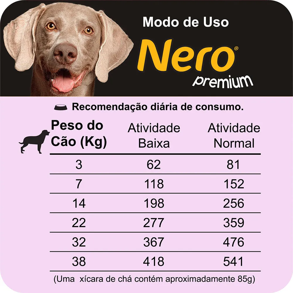 Ração Nero Premium Refeição para Cães Adultos Sabor Carne com Cenoura — foto 6
