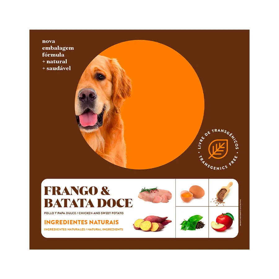 Ração Quatree Supreme para Cães Adultos de Porte Médio e Grande Sabor Frango e Batata Doce — foto 3