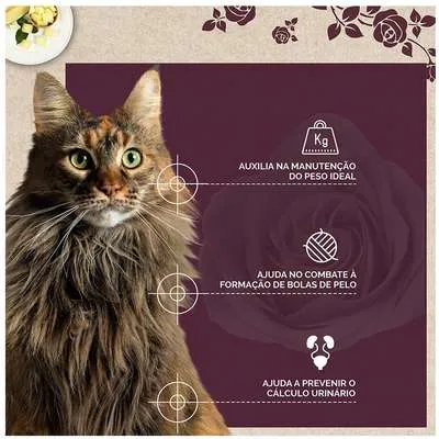 Ração Seca Snow Cat Flores Cuidado Urinário para Gatos Castrados — foto 3