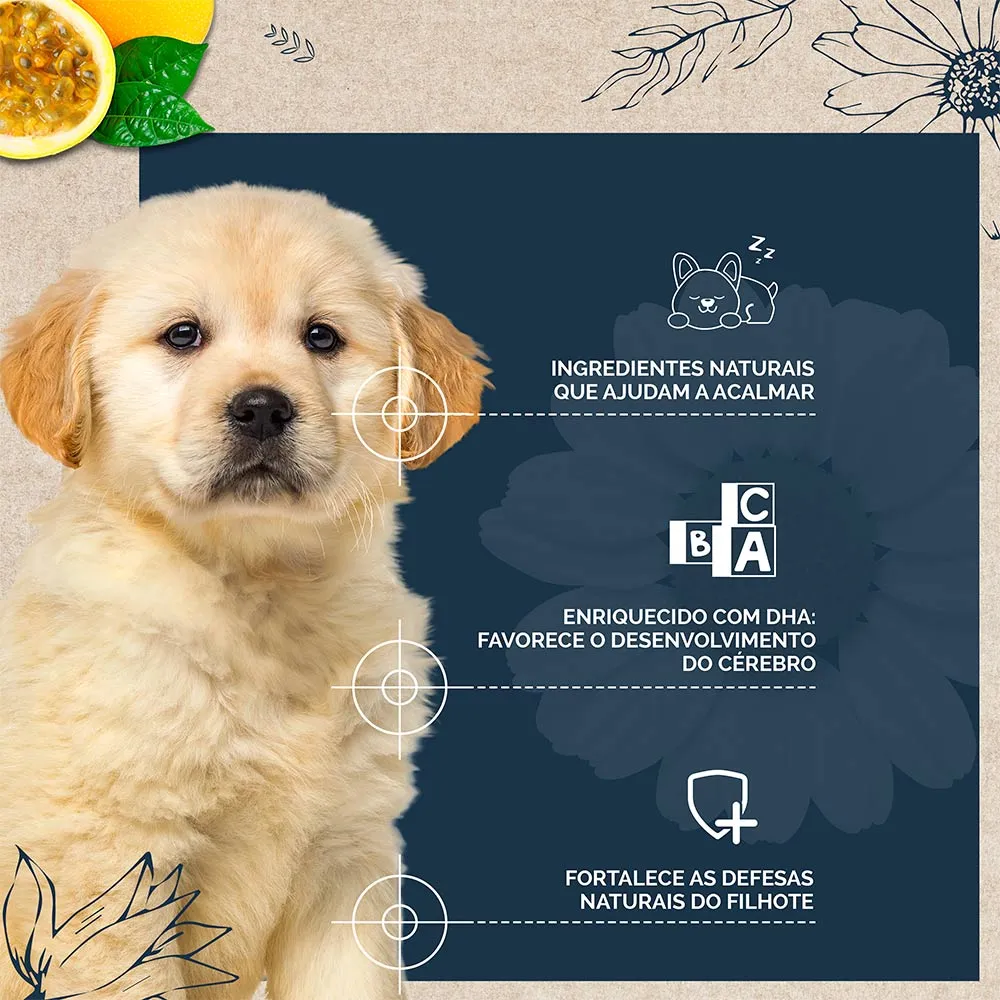 Ração Snow Dog Flores Calmante para Cães Filhotes de Porte Médio e Grande — foto 5
