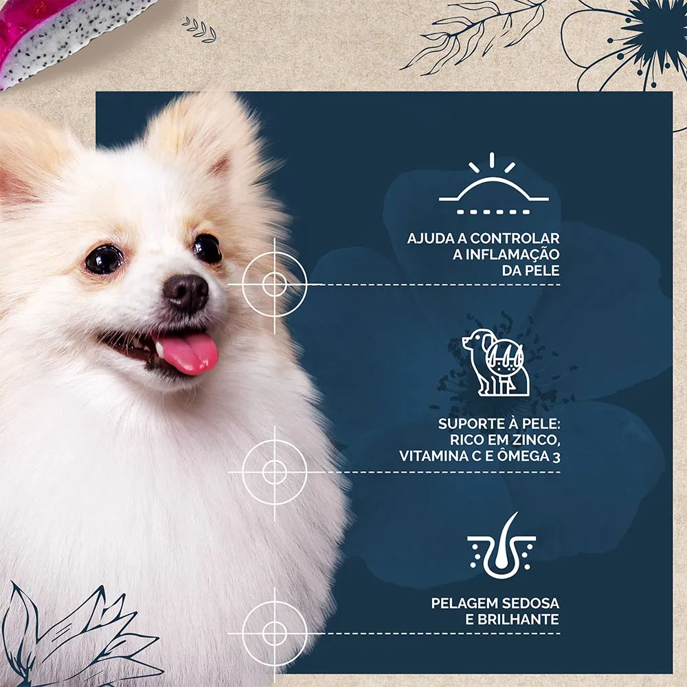 Ração Snow Dog Flores Cuidado da Pele para Cães Adultos de Porte Pequeno — foto 6