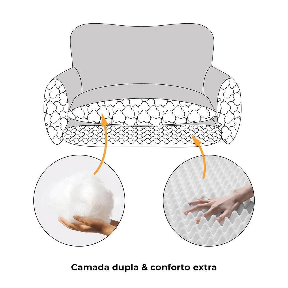 Sofá-cama Macio de Lã de Cordeiro Sintética de Camada Dupla para Cães e Gatos — foto 6
