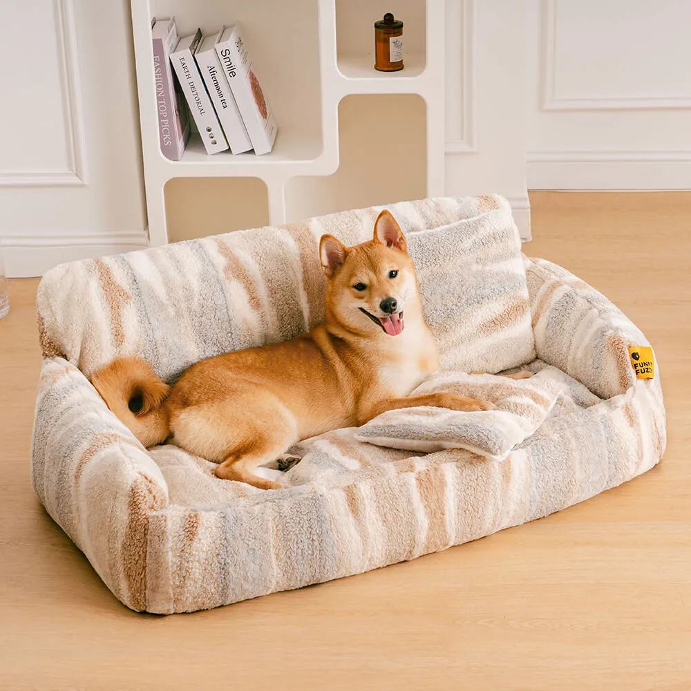 Sofá-cama Nórdico Fofo Extra Grande e Aconchegante para Cães e Gatos — foto 2