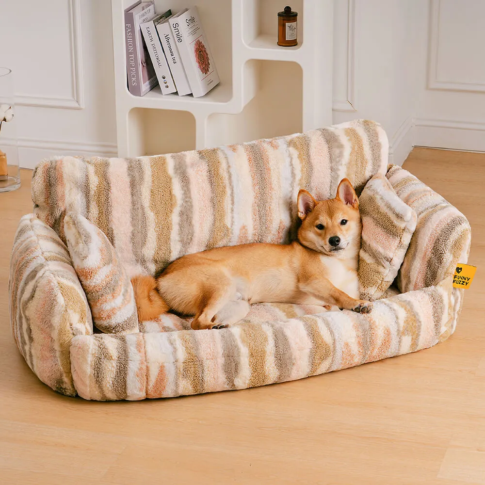 Sofá-cama Nórdico Fofo Extra Grande e Aconchegante para Cães e Gatos — foto 3
