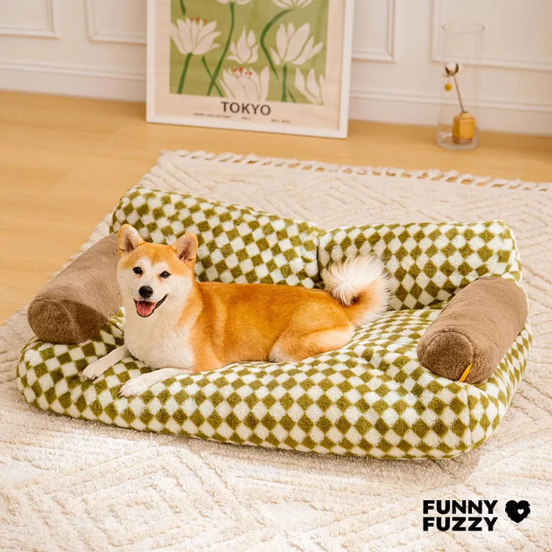 Sofá-cama Vintage Diamante de Lazer para Cães e Gatos — foto 3