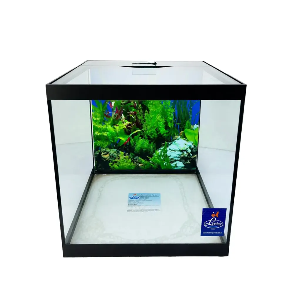 Aquário Cubo com Painel Lester 15 Litros — foto 2