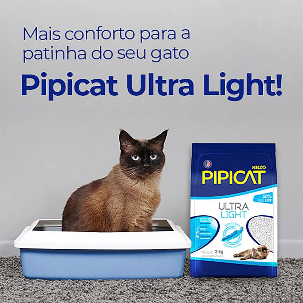 Areia Pipicat Ultra Light para Gatos — foto 4