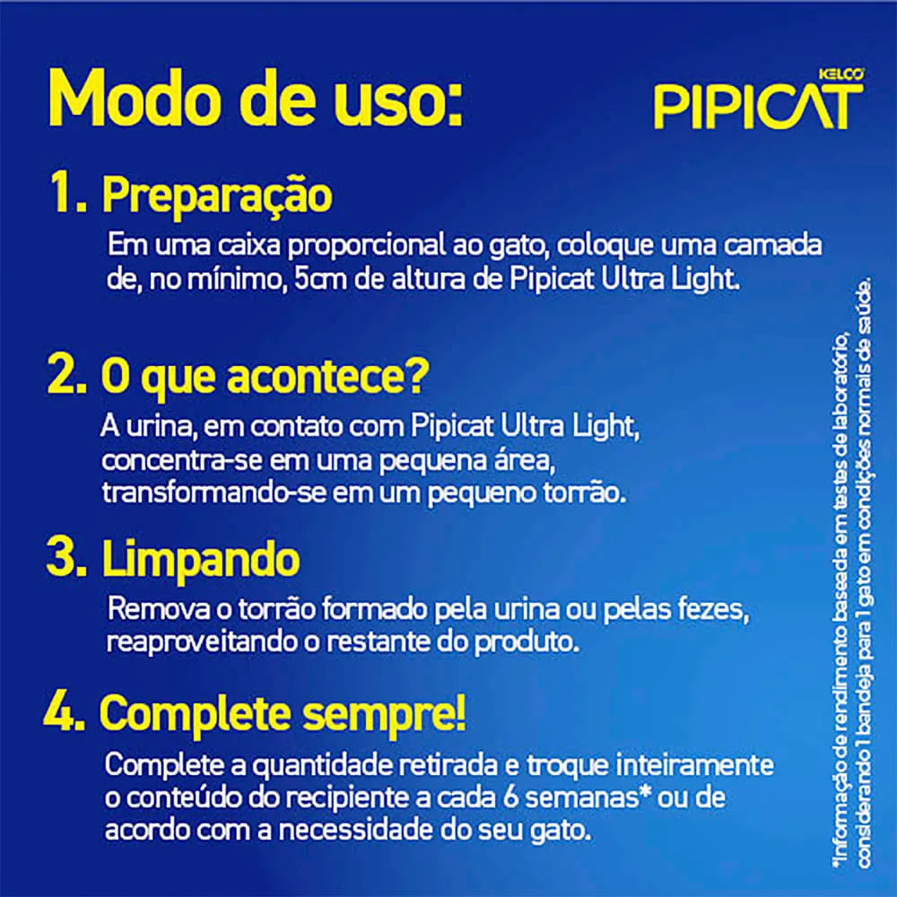 Areia Pipicat Ultra Light para Gatos — foto 6