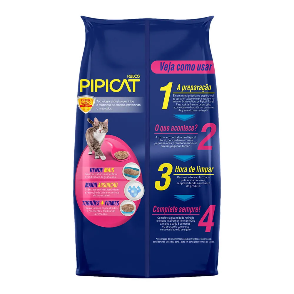 Areia Pipicat Perfumada Floral para Gatos — foto 2