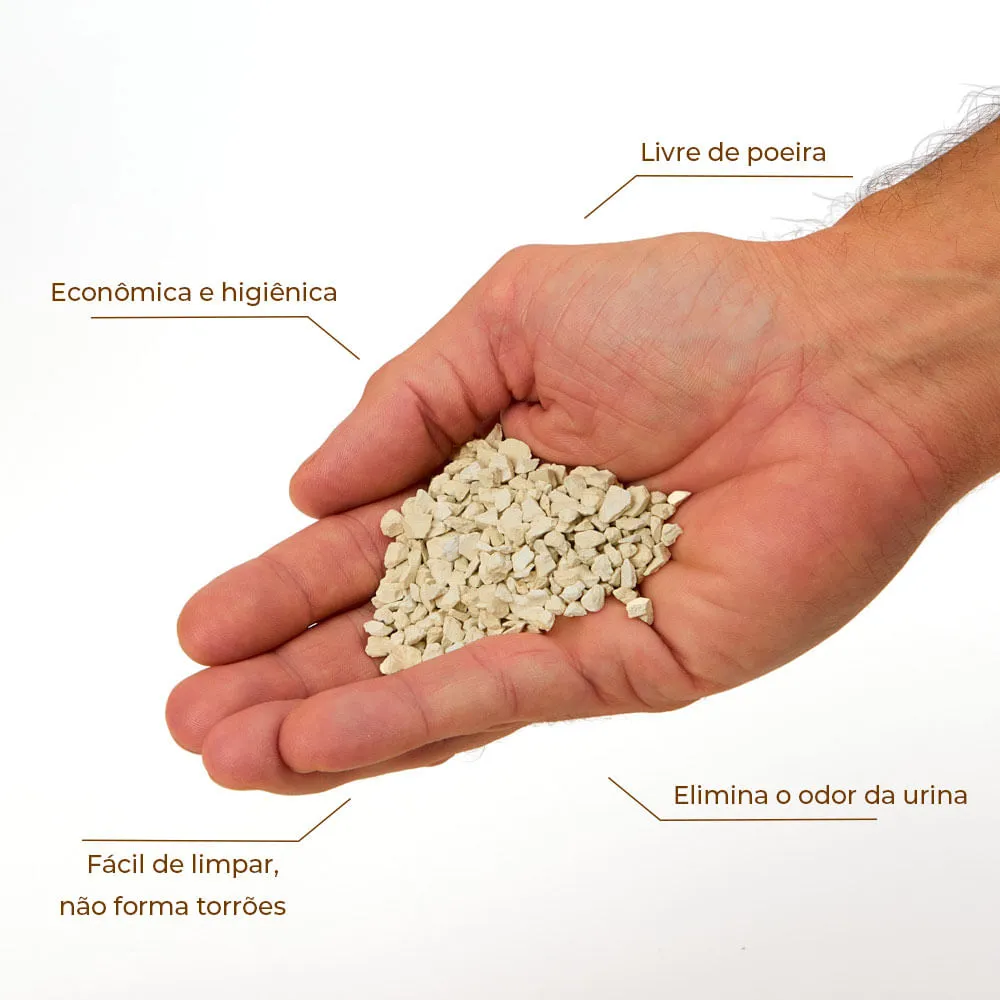 Areia Sílica MyHug Granulado Branco — foto 3