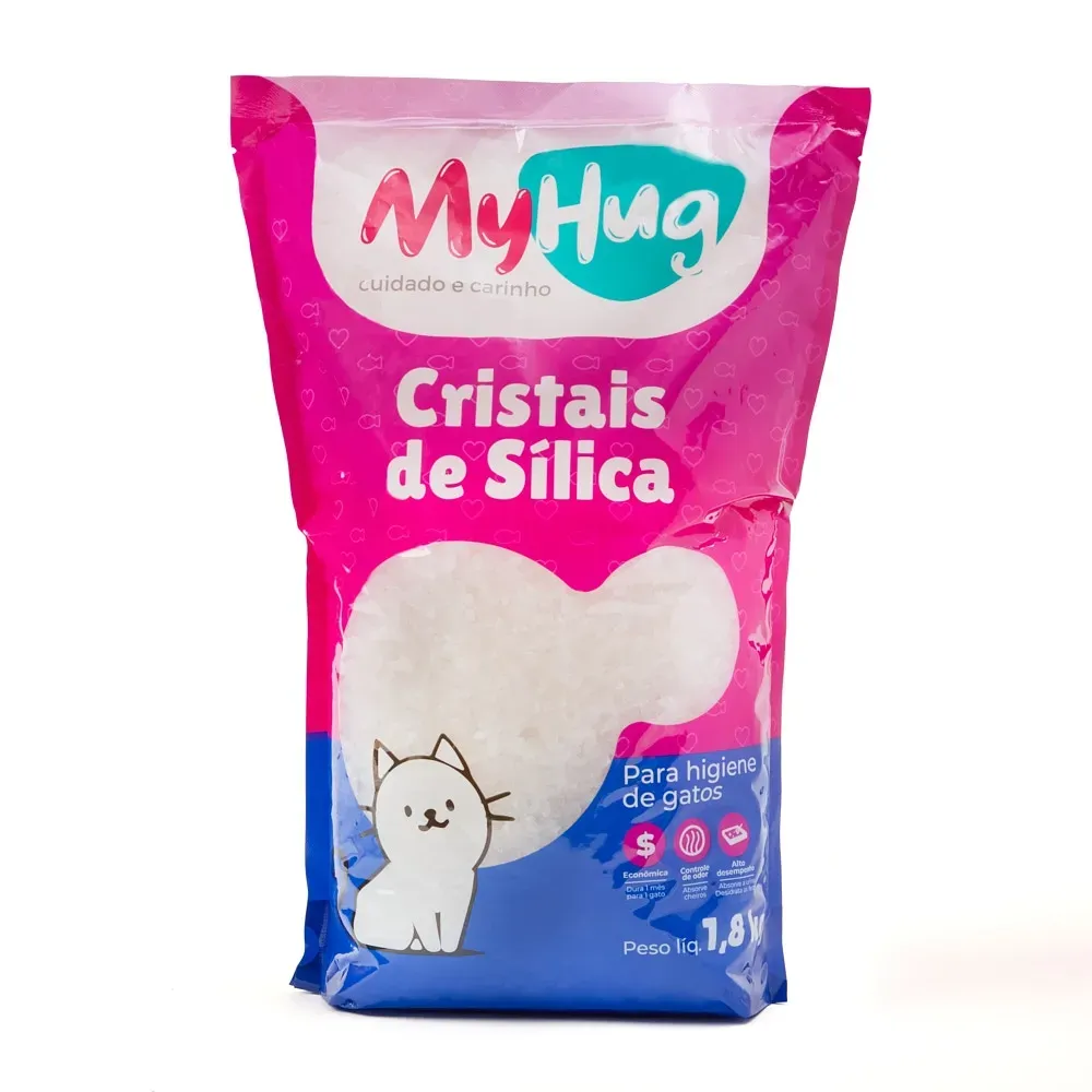 Areia Sílica MyHug Regular para Gatos — foto 4