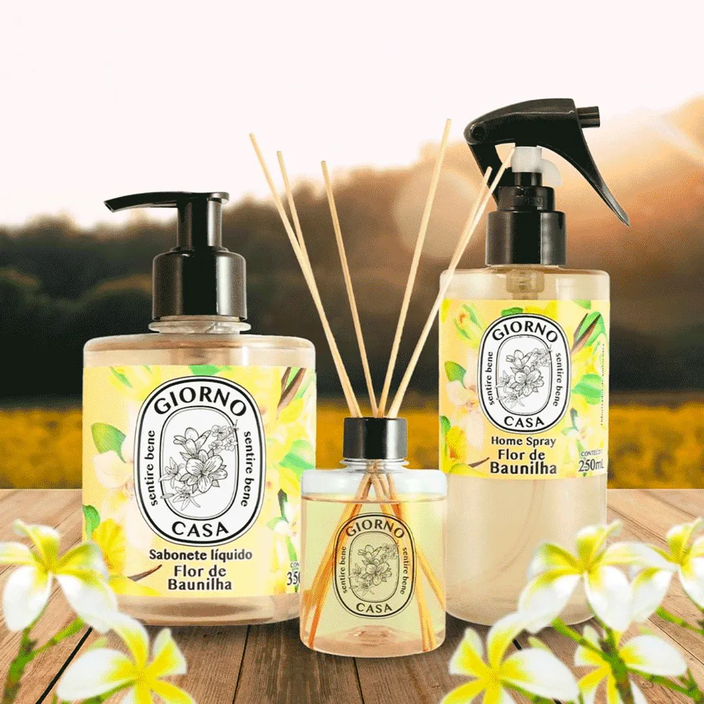 Aromatizador de Ambientes Giorno Casa Flor de Baunilha — foto 4