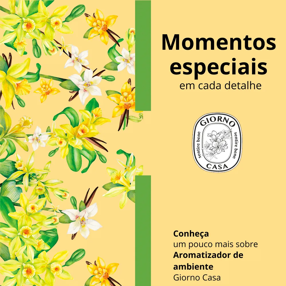 Aromatizador de Ambientes Giorno Casa Flor de Baunilha — foto 6
