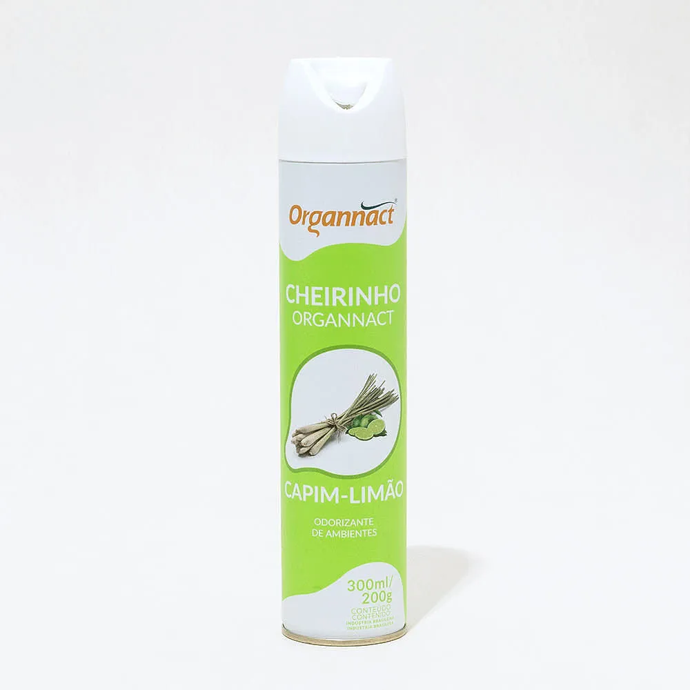 Aromatizador Organnact Cheirinho Capim Limão