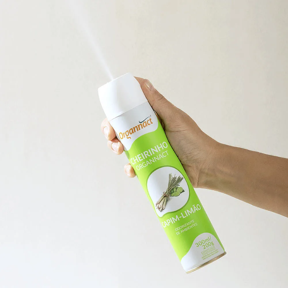 Aromatizador Organnact Cheirinho Capim Limão — foto 4