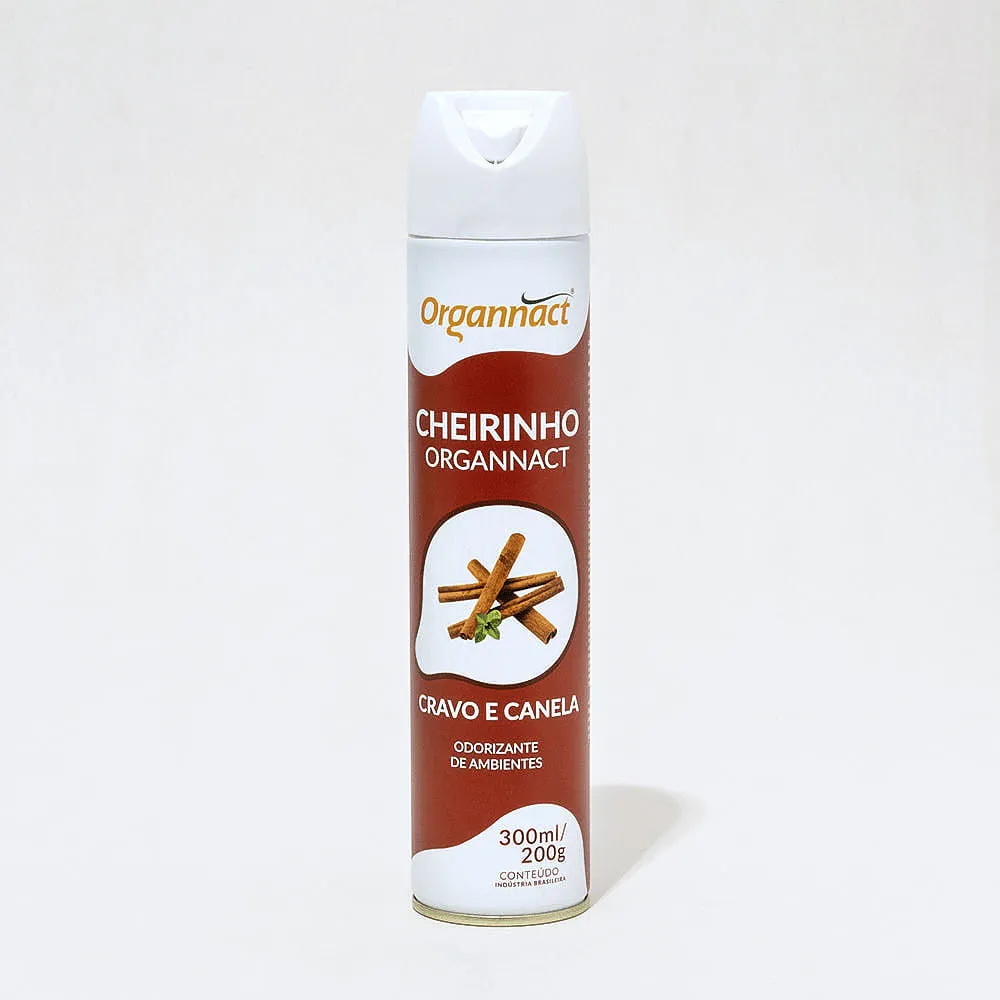 Aromatizador Organnact Cheirinho Cravo e Canela